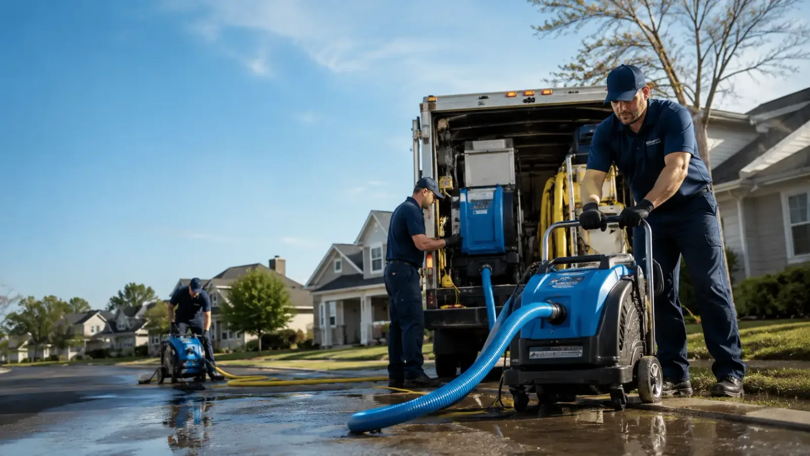 Flood Damage Cleanup in Cherry Tree, PA